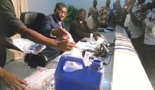 Le ministre de la Sécurité Yark Damehane expose les éléments de l’enquête