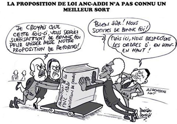 Caricature : Donisen Donald / Liberté