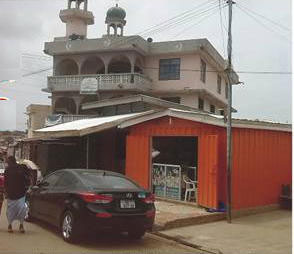 Un des mosquées au quartier Nima à Accra au Ghana qui accueille les candidats | Photo : Liberté