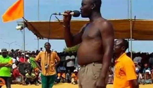 Des séquelles de tortures sur le corps de Koffi Amétépé