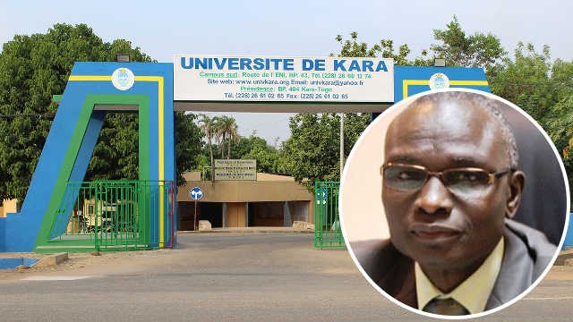 Togo, Danger public à l’Université de Kara : La clôture érigée par le président Komlan Sanda s’effondre…par un simple coup de vent
